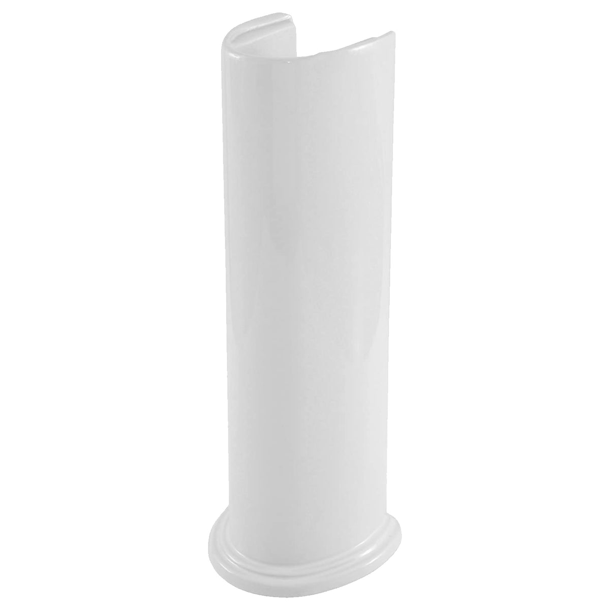 Whiteny Pedestal Base in Cotton White