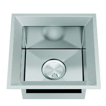 Studio 15x15x9" Single Bowl Undermount Bar Sink in SS