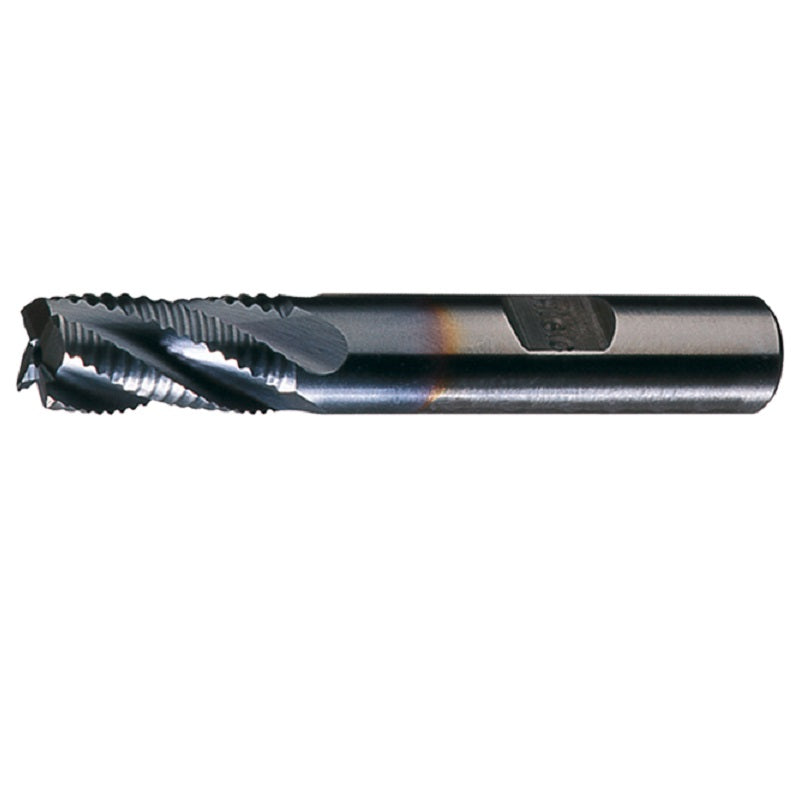 End Mill 2" 8-Flute Single End Non-Center Cutting Cobalt TiCN