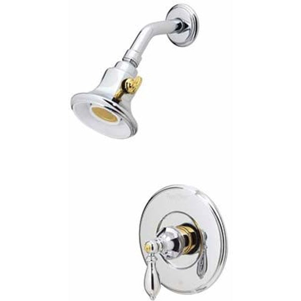 Catalina Shower Trim W/Single-Function Showerhead In Chrome/Brass