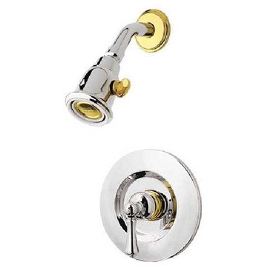 Shower Trim W/Single-Function Showerhead In Polished Chrome/Polished Brass