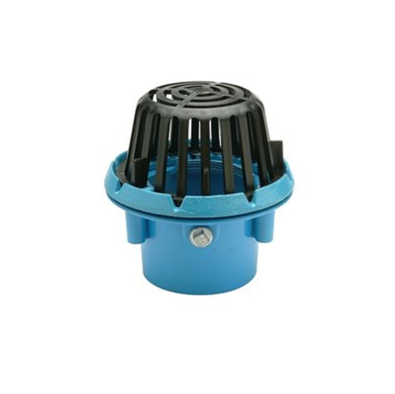 ROOF DRAIN 4 PVC W/POLYPROPYLENE DOME STRAINER JRD101P/R18-004/