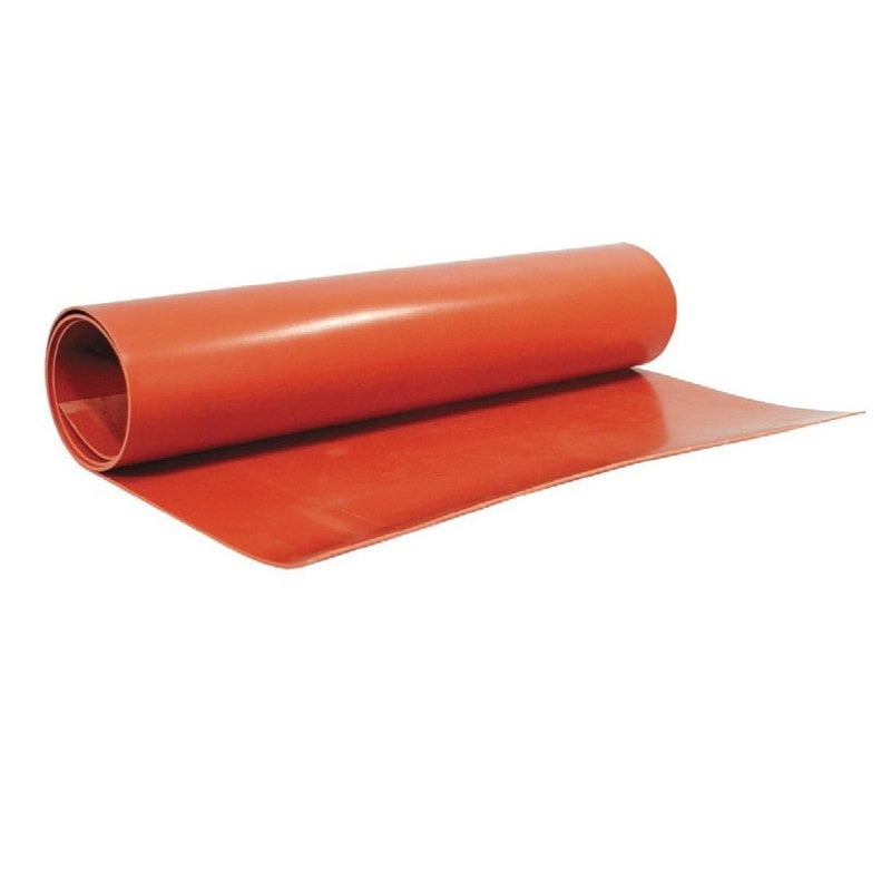 Rubber Sheet 1/8"X36" Red 3.11 Lbs Per Linear Foot