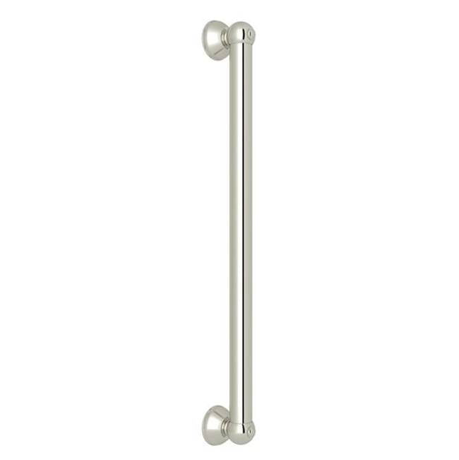 24" Decorative Grab Bar in Polished Nickel