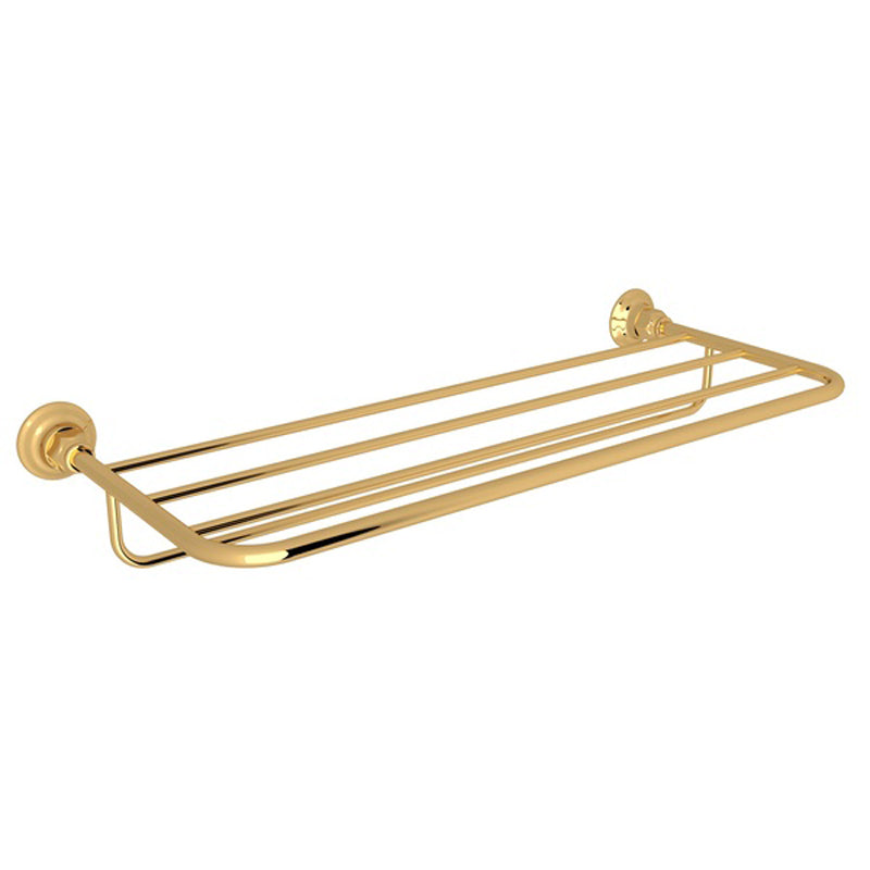 Country Bath 24" Towel Rack in Inca Brass