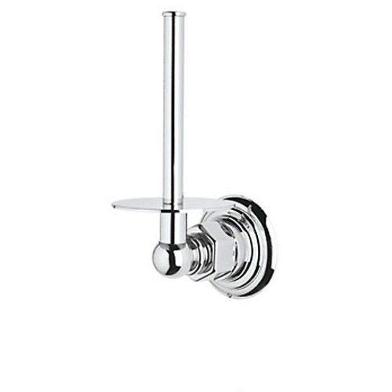 Country Spare Toilet Paper Roll in Polished Chrome