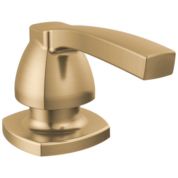 Stryke Soap/Lotion Dispenser in Lumicoat Champagne Bronze