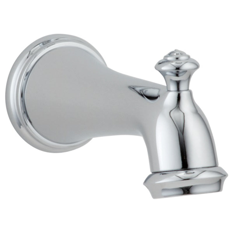 Victorian Tub Spout w/Pull-Up Diverter Chrome