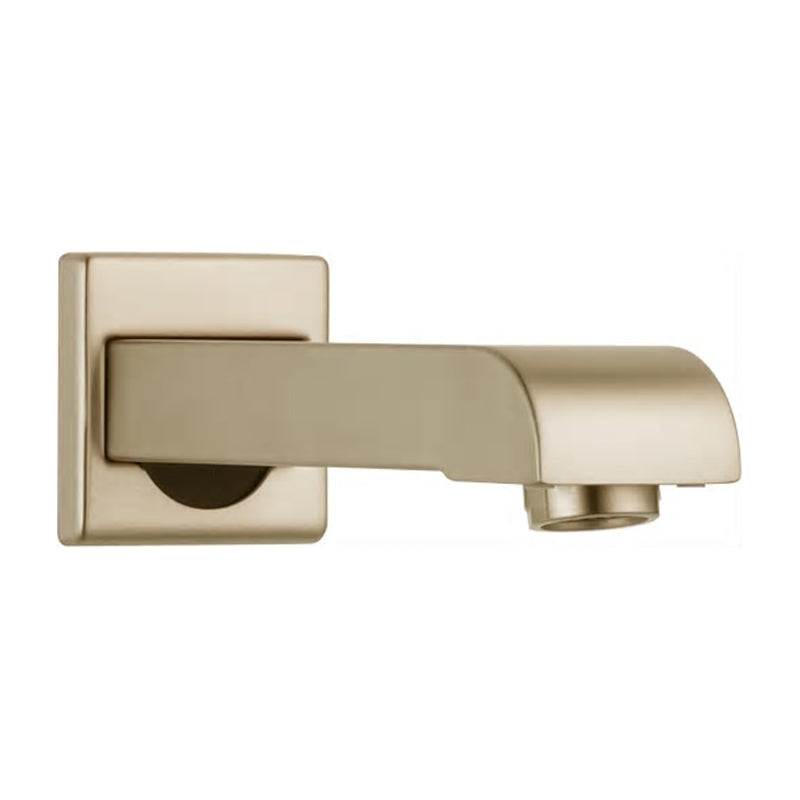 Arzo Non Diverter Tub Spout in Champagne Bronze