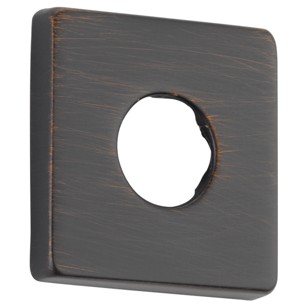 Square Shower Flange for Showerhead in Venetian Bronze
