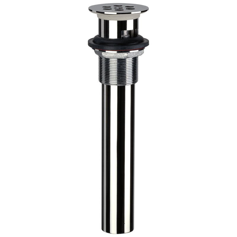Vessel Lavatory Grid Strainer w/Overflow in Polished Chrome