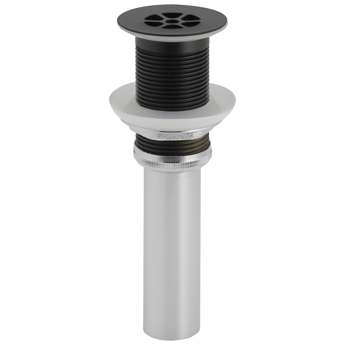 Brizo 2-3/8" Grid Strainer Drain, No Overflow in Matte Black