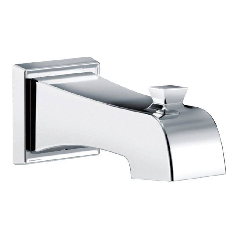Ashlyn Non Diverter Tub Spout in Polished Chrome