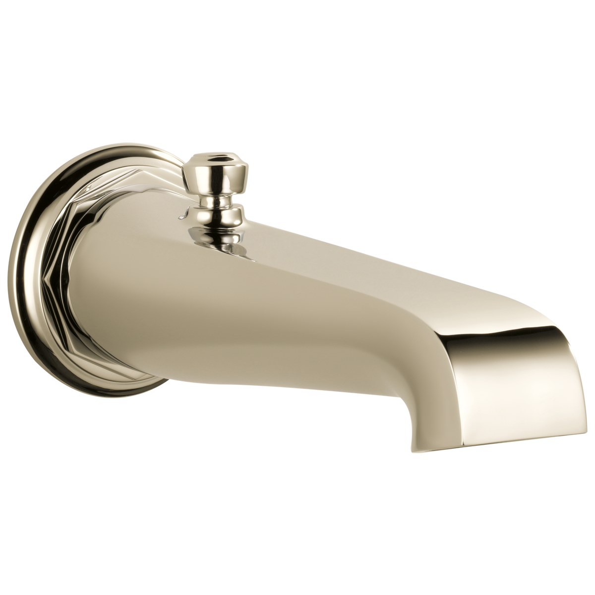 Rook Diverter Tub Spout in Polished Nickel