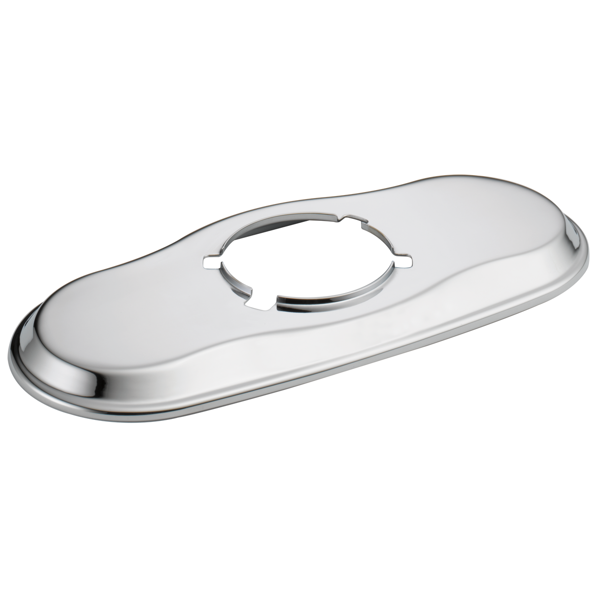 Rook 4" Escutcheon in Chrome