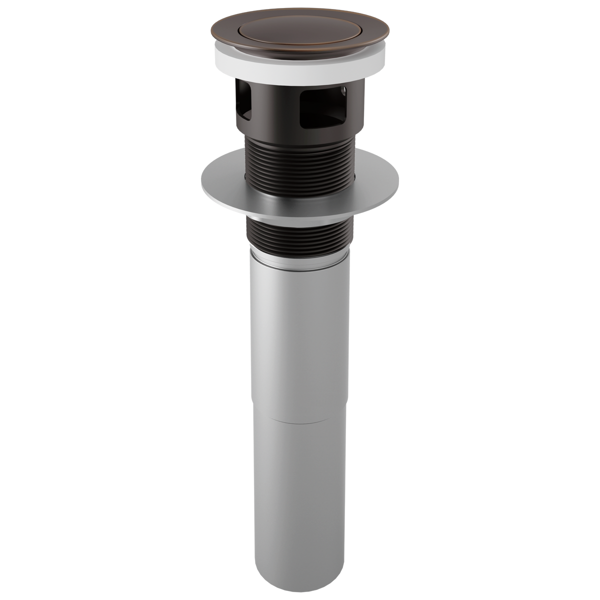 Brizo Push Button Pop-Up Drain w/Overflow in Ven. Bronze