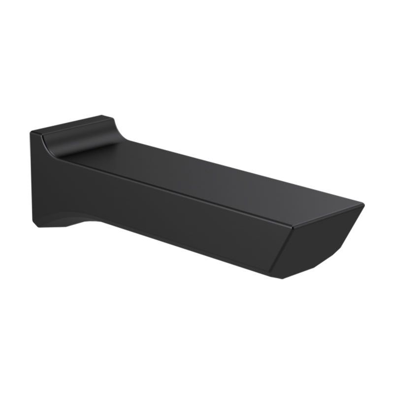 Pivotal Non Diverter Tub Spout in Matte Black