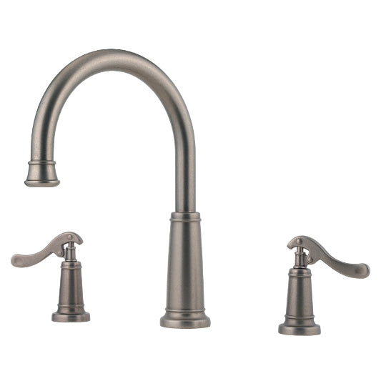 Ashfield Deck Mount Roman Tub Spout Trim Only Rustic Pewter