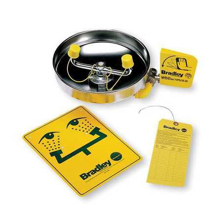 EYEWASH S19-220B STAINLESS STEEL BOWL