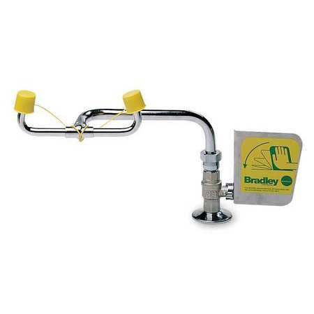EYEWASH S19-270B RIGHT HAND LESS BOWL DECK MOUNT SWING AWAY
