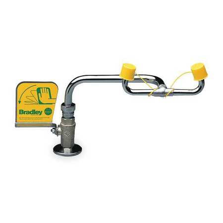 EYEWASH S19-270BL LEFT HAND LESS BOWL DECK MOUNT SWING AWAY