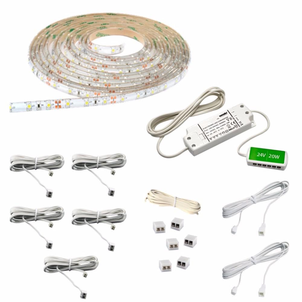 Flexible LED Strip Light Kit 16.4' Warm White