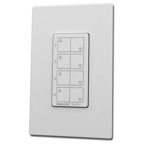 Quattro 4 Zone Wireless Wall Controller