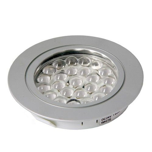 HD LED Puck Light Cool White Aluminum