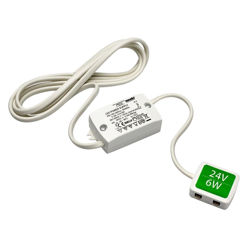 SLS LED Puck Light Kit Cool White 4 Pack Aluminum
