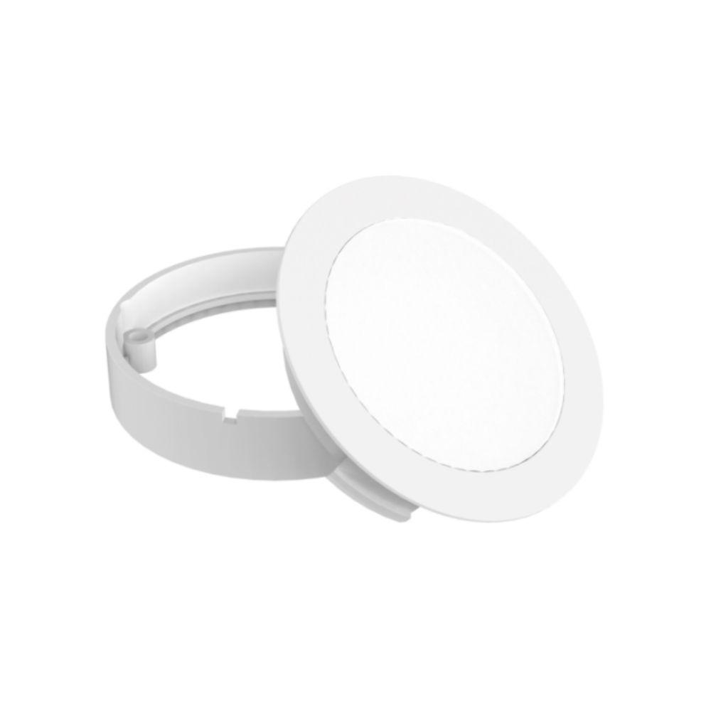 SLS LED Puck Light Kit Warm White 4 Pack Aluminum