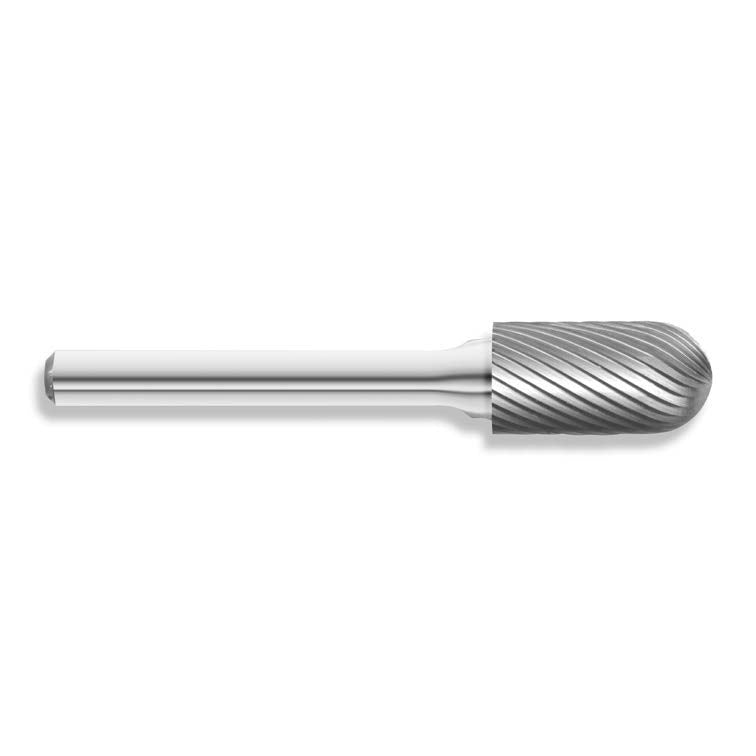 Carbide Bur SC-12 Double Cut, Cylindrical Ball Nose