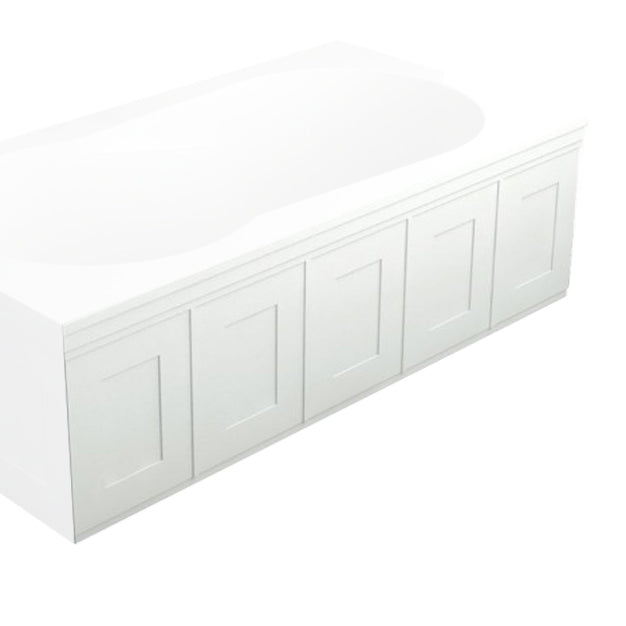 Brookfield 60x32" Front Tub Skirt Panel in White