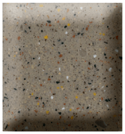 Oval 16x12" Undermount Lav Sink in Silt Stone