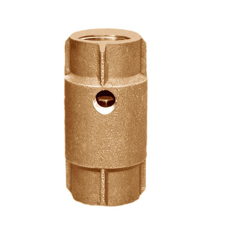 CHECK VALVE 1 BRONZE 555SB W/1/4 TAP LEAD FREE Max Pressure 400 PSI
