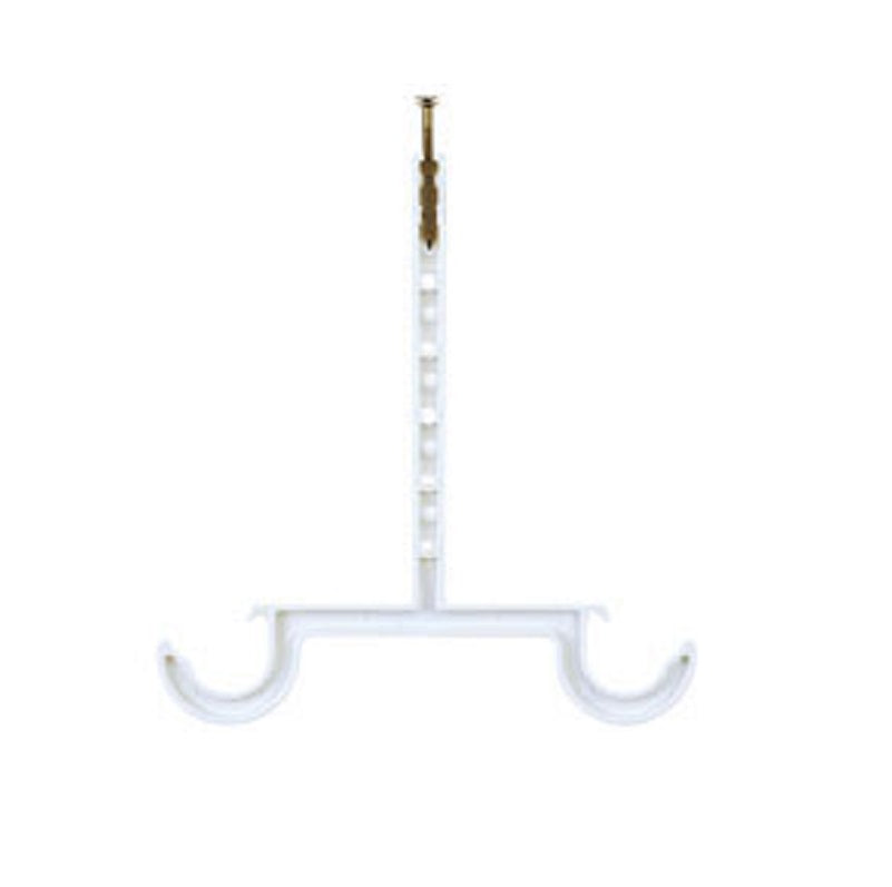 HANGER 1/2X3/4 ABS CTS TUBE 553-23W TWIN HANGS TUFF JR