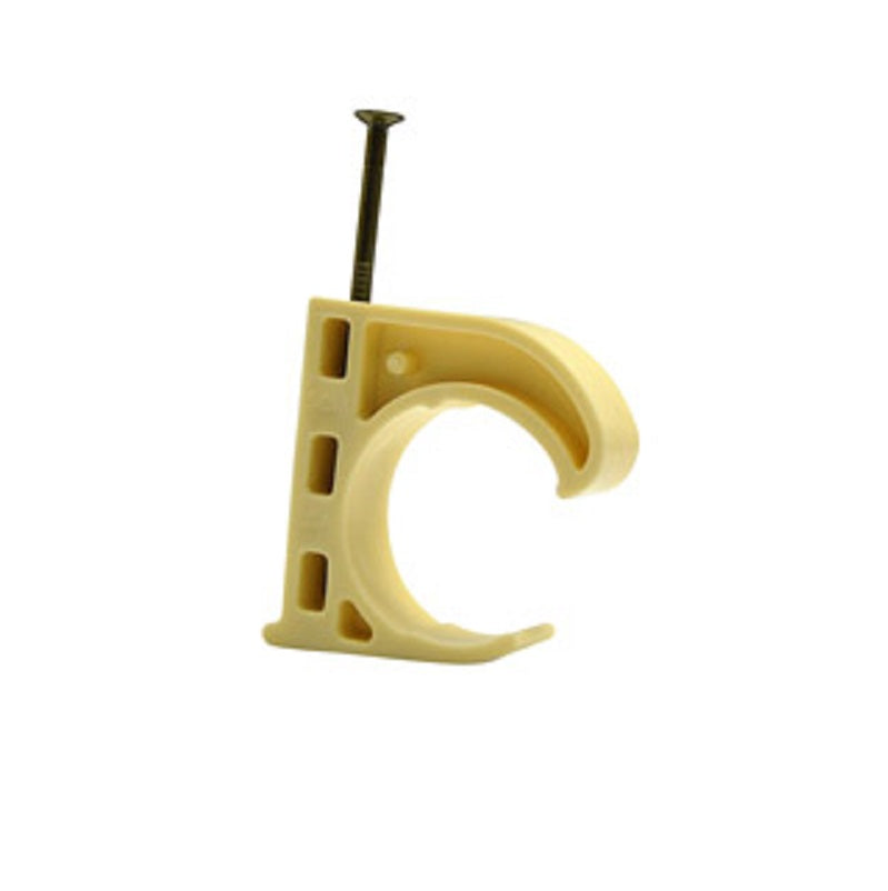 HOOK 3/4 POLYETHYLENE IVORY CTS DRIVE 556-3CBK - W/NAIL - 800/BUCKET