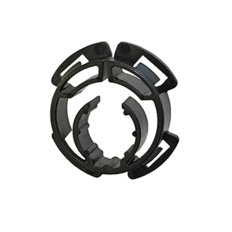 INSULATOR 1 POLY METAL STUD 558-M4 - PIPE EYE - STANDARD BLACK