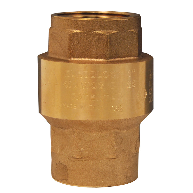 CHECK VALVE 3 BRS CV300 SPRING LOADED Max Pressure 175 PSI WOG