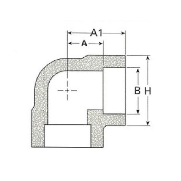 ELBOW 1/4 SS 304/304L 3000# SOCKET WELD