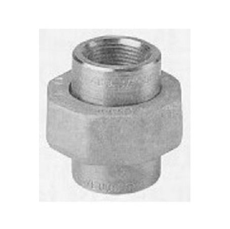 UNION 1-1/2 SS F304/304L 6000# THREAD