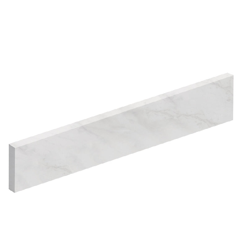 Side Splash Left Hand 22x4x3/4 White Carrara