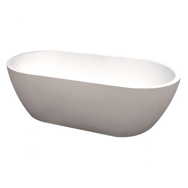 Sherwood Grande 71x32x21" Freestanding Tub w/Drain in White