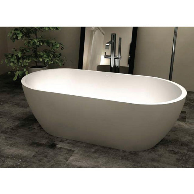 Sherwood Grande 71x32x21" Freestanding Tub w/Drain in White