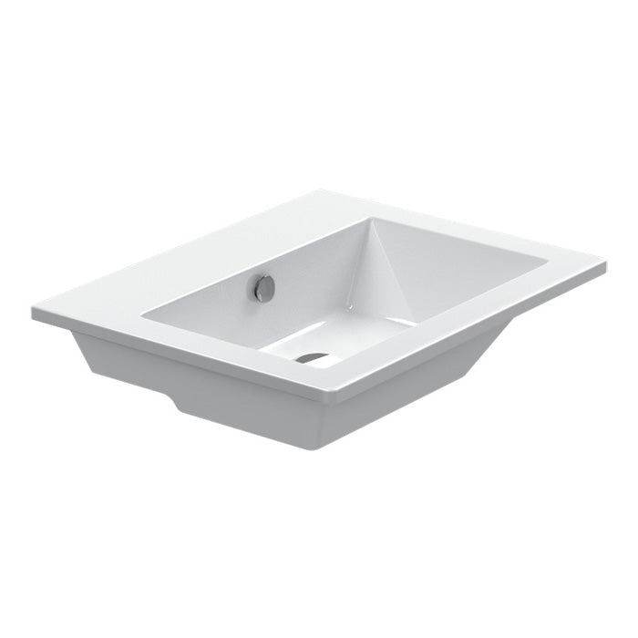 Star 60 23x18" Drop In Lav Sink in White
