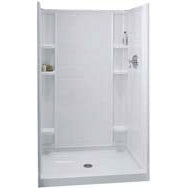 END WALL SET 34 WHT TILE 72105100-0 ENSEMBLE ALCOVE