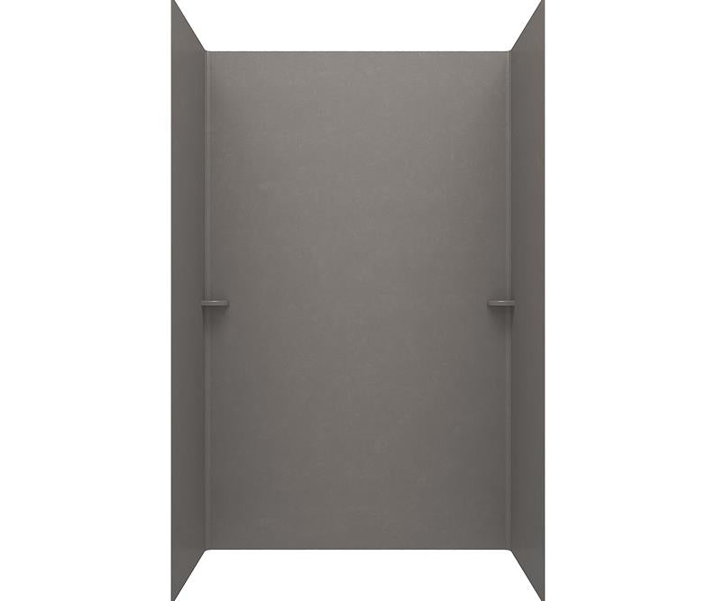 Swanstone Smooth Tub Wall Kit 60x33-1/2x60" in Sandstone