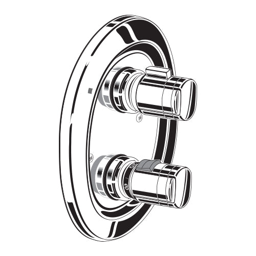 Ceratherm Classic Thermostat In Polished Brass