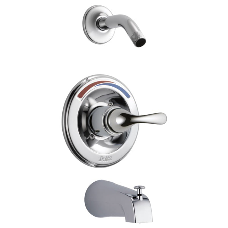 Commercial Monitor 13 Series Single Handle 1-Setting Tub & Shower Trim Less Showerhead Chrome