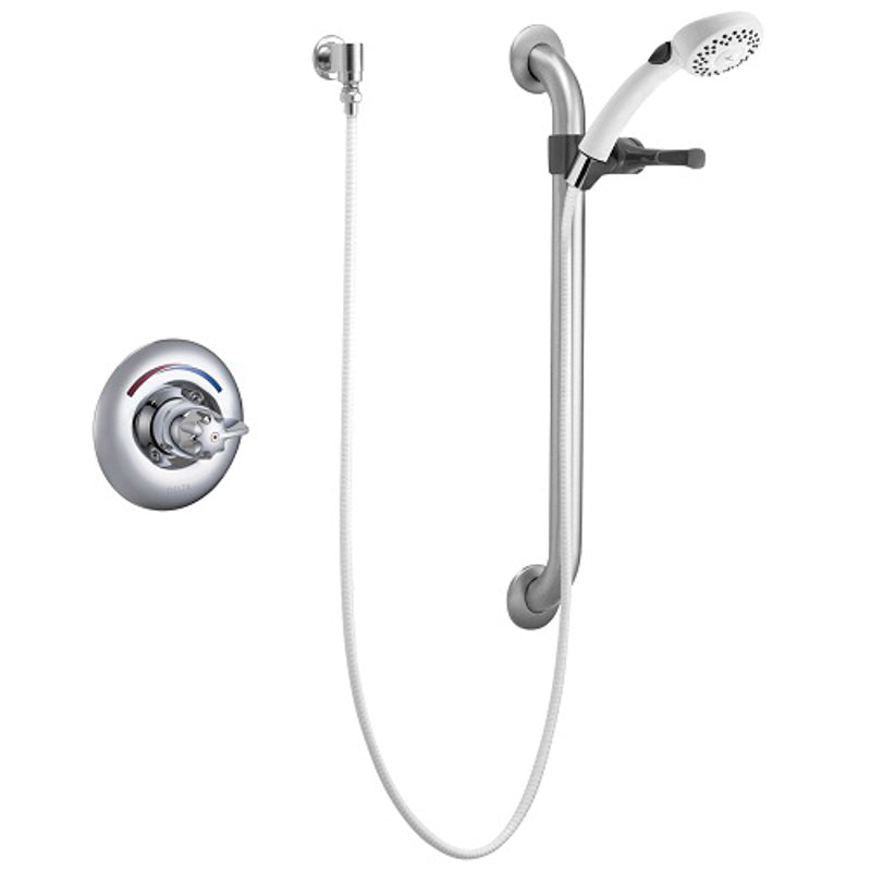 Multi-Choice Universal Shower Trim Kit with Hand Shower Chrome