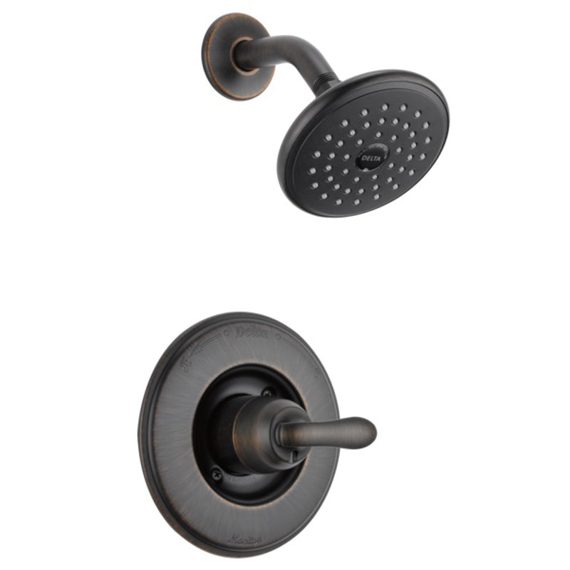 Linden Shower Trim W/Multi-Function Showerhead In Venetian Bronze
